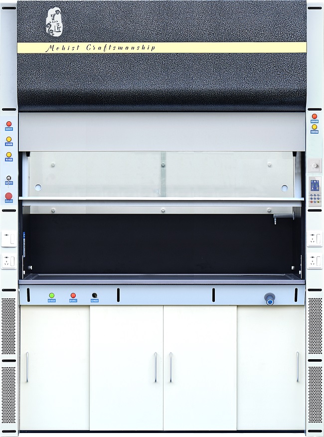 Dust removal special fume hood - spray type
